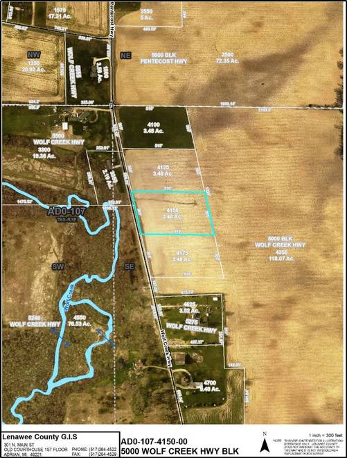5000 Blk Wolf Creek Hwy, Adrian, MI 49221 (Sold NYStateMLS Listing 10503495)